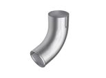 Bryza Gomito Di Scarico Zincato Ø 100 Mm, Zinco Naturale
