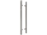 Kotarbau® Ferramenta Per Porte Esterne Maniglia Bifacciale Per Porte D'ingresso In Acciaio Inox Inox 90 Gradi 1300X1800 Mm