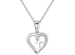 Collana Croce Elegante - Argento KP28756