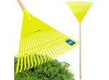 Kotarbau® Rastrello Per Foglie In Plastica Con Manico Verde Celeste 400 X 550 Mm Rastrello A Ventaglio Rastrello Per Foglie In Plastica Rastrello Per Foglie Grande Rastrello Per Giardino Rastrello Per Prato Rastrello Largo Rastrello Per Giardino Rastrello In Plastica