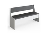 Vicco Panca Ad Angolo Roman, 136 X 42 Cm, Bianco/Antracite