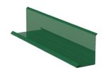 Listello A Parete Rs 250, 3 M, Zincato, Verde Muschio (Ral 6005)