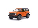 Maisto 31530 - Modellino Auto - Ford Bronco Badlands '21 (Arancione, Scala 1:24)
