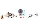 Lego 75268 Star Wars Snowspeeder, Stazione Di Difesa E Speeder Bike, Playset Con Mattoncini Starter Per Bambini In Età Prescolare Dai 4 Anni In Su