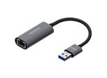 Adattatore Usb 3.0 Aisens A106-0708/ Usb Maschio - RJ45 Femmina/ 15 Cm/ Grigio