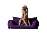 Tierlando NEMO Hundebett Hundesofa S M L Hundekorb Katzenbett 65 80 100cm lila 1 m, 25 cm, 80 cm