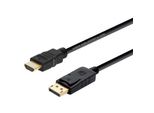 Aisens - Cavo Convertitore Da Displayport A Hdmi, Dp/M-Hdmi/M, Nero, 2,0M