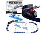 Malplay Treno Giocattolo Con Luce A Led + Locomotiva + Vagoni E Binari -39 Elementi Da 3 Anni