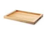 Continenta Gmbh Tablett, Gummibaum 59X40X4 Cm 3403