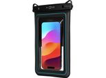 Cover Protettiva Impermeabile Fixed Float Max Per Smartphone Max. 7,5", Nero Trasparente"