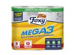 Foxy Mega3 Carta Igienica A Triplo Uso 4 Rotoli
