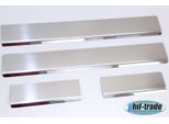 Acciaio Inox Battitacco V2A Opaco Per Opel Insignia A 4Tlg Set 2008-2017