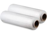 V1 Trade Film Stretch Rotolo Di Film Estensibile Trasparente - 2 Wrap Film - Film Estensibile A Mano 400M/50Cm Materiale Da Imballaggio - Film Da Imballaggio In Rotolo - Film Per Mobili - Film Per Traslochi - Film Per Traslochi