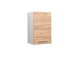 Vicco Pensile Da Cucina Fame-Line, 45 Cm, Quercia Dorata/Bianco