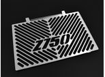 Copriradiatore Zieger Compatibile Con Kawasaki Z 750 Design Logo Argento