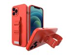 Custodia In Corda Per Apple Iphone 7/Iphone 8/Iphone Se 2020/Iphone Se 2022 - Rosso KP11275