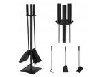 Set Per Caminetto Accessori Per Caminetto Set Per Caminetto Strumenti Per Caminetto Set Per Stufa 4 Pezzi In Acciaio 10125