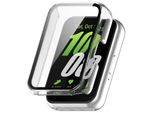 Inf Custodia Con Pellicola Protettiva In Vetro Temperato Per Samsung Galaxy Fit 3 (SM-R390) Trasparente