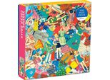 Galison Vintage Paper Doll Puzzle 1000 Pezzi
