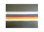 Strisce Decorative In Cera Meyco Nei Colori Dell'arcobaleno Per Candele 14 Pezzi
