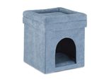 Grotta Per Gatti Relaxdays Grigio 38,0 X 38,0 X 42,0 Cm