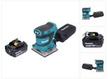 Levigatrice Vibrante A Batteria Makita Dbo 484 G1 18 V 112 X 102 Mm + 1X Batteria 6,0 Ah - Senza Caricabatteria