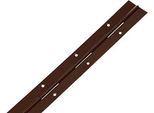 Kotarbau® Cerniera A Barra Cerniera Per Pianoforte 400/31 Mm Marrone Cerniera Divisibile/Tagliabile Accorciabile Stabile Cerniera A Saldare Cerniera Per Mobili Cerniera Per Mobili