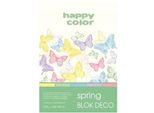Happy Color A4 20 Fogli Blocco Da Disegno Carta Da Disegno Bianca, Colori Pastello