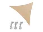 Tenda Rebecca Mobili Mopane 360X360X360 Poliestere Impermeabile Acciaio Beige Scuro
