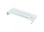 Yamazaki Home Supporto Per Monitor Mensola Per Schermo Con Spazio Di Archiviazione Metallo Bianco 03305