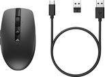 Hp 710 Rechargeable Silent Mouse Ambidestro Rf Senza Fili + Bluetooth 3000 Dpi