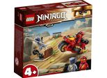 Lego 71734 La Moto Di Fuoco Di Ninjago Kai, Set Di Giocattoli Con Figure, Età 4+