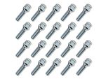 20X Bullone Ruota M14X1,5, Lunghezza Filettatura: 30 Mm, Collare Conico, SW17