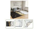 The Living Store Tappeto Lavabile Multicolore 190X300 Cm Antiscivolo