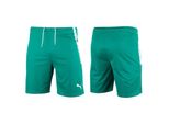 Puma Calcio Squadraliga Pantaloncini Uomo Verde Bianco Taglia L