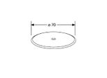 Kludi Tasso 50 Ablaufgarnitur Feinbau-Set Mattschwarz, 7152039-00 7152039-00