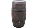 Regenwassertank Arves "Barrique", Braun, H:105Cm Ø:60Cm, Kunststoff, Regentonnen