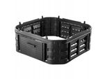 Modulo Di Estensione Kadax Per La Compostiera Da Giardino "Togiak"", Compostiera, Plastica, Nero, 260 Litri"