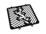 Copriradiatore Zieger Compatibile Con Kawasaki ER-5 Twister Dragon Nero