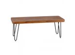 Panca Wohnling In Legno Massiccio Di Sheesham 120 X 40 X 45 Cm WL1.507