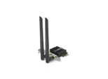 Brainzap Scheda Wlan Pcie 5400 Mbit/S Pci-Express Wifi 6 E 2,4/5/6 Ghz Tri-Band Intel AX210 Scheda Di Rete Pc 802.11Ax/Ac/A/B/G/N Bluetooth 5.2