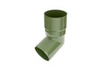 Gomito In Plastica Bryza 67° Ø 63 Mm, Verde Ral 6020