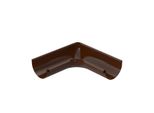 Bryza Grondaia Angolare Interna Zincata Ø 150 Mm, Marrone Ral 8017
