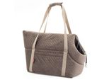 Borsa Per Cani Borsa Da Trasporto Per Cani Gatti Borsa Da Trasporto Nuovo Velluto Marrone L