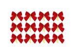 Inf Coccarde Natalizie Decorazioni Natalizie Rosse Confezione Da 12