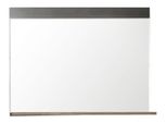 Specchio Irwin Grigio Decoro Matera, Decoro Old Wood.
