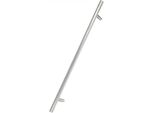Kotarbau® Ferramenta Per Porte Esterne Maniglia Per Porta D'ingresso Monofacciale In Acciaio Inox Inox 45 Gradi 1300X1800 Mm