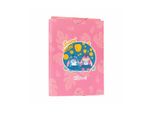 Cartella Con Elastico A4 (24 X 34 Cm) - Cartella Rosa Come Compagno Perfetto Per L'anno Scolastico