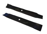 2X Lame Da 54 Cm Per John Deere M149421 M149422 AM140973 AM137330 X300 X304 X320