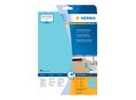 Herma 4423 Etichette Herma 4423 Blu 210X297 Mm Carta Opaca 20 Pz. Rimovibili